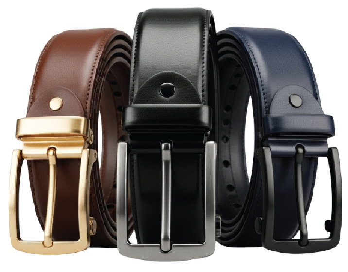 Premium leather belt for men